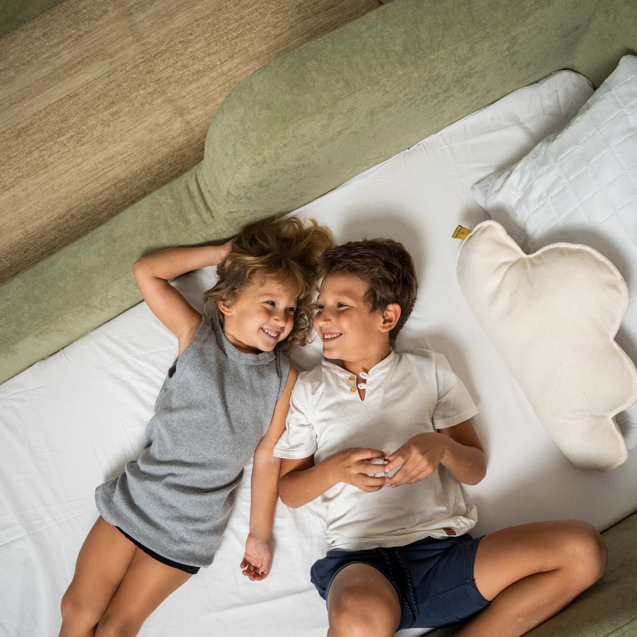 Cama Montessoriana Casal - Verde | Little Duck