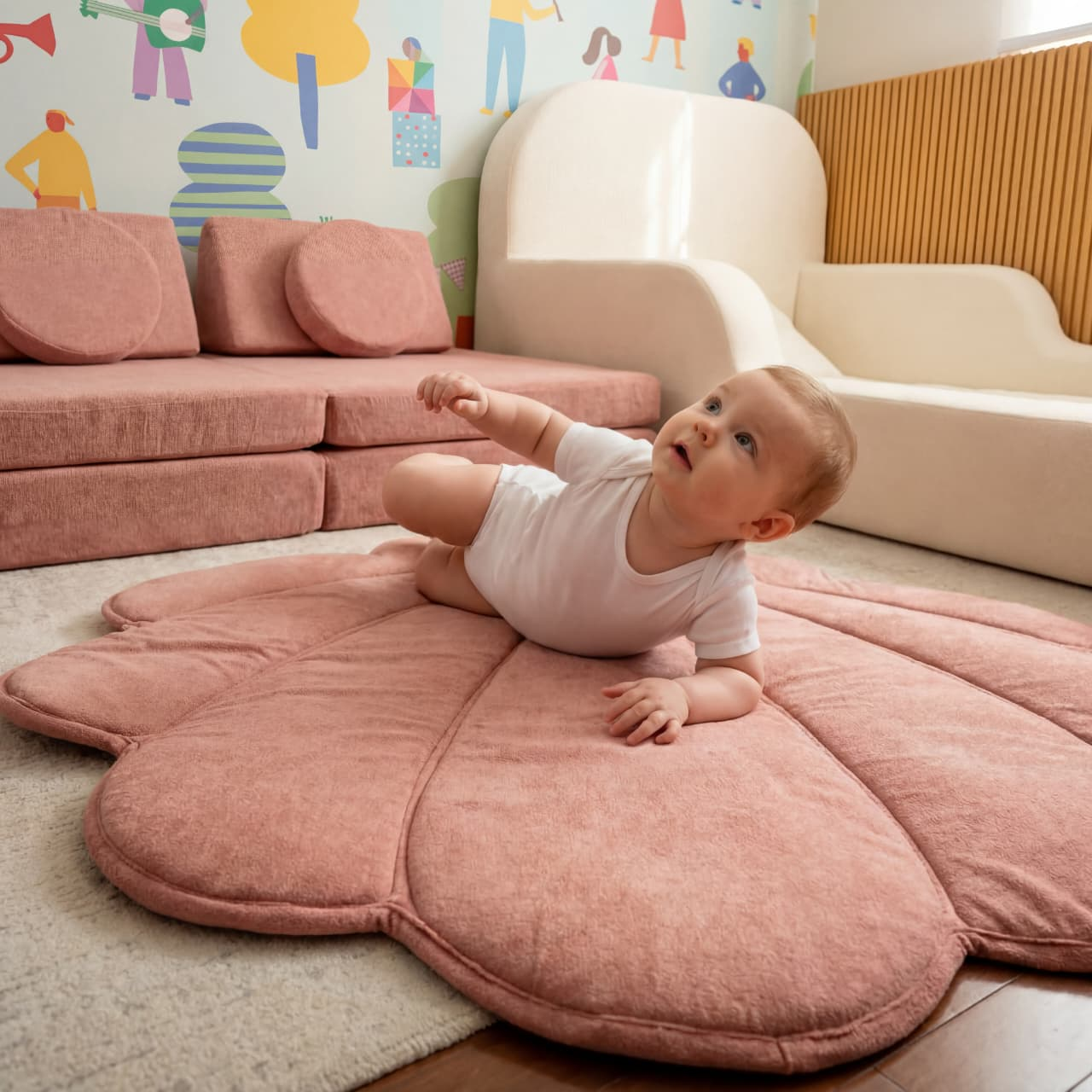 Tapete Concha - Rosa